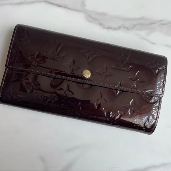 Louis Vuitton Sarah vernis Wallet on chain with Box - Picture 6 of 15